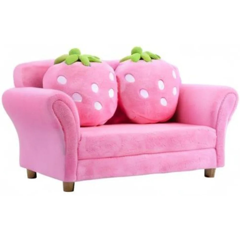Combination Kids Double Seat Sofa With Soft Pillows