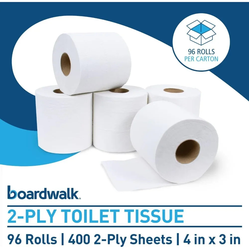 B6144 2 Ply Septic Safe Toilet Tissue 96 Per Carton