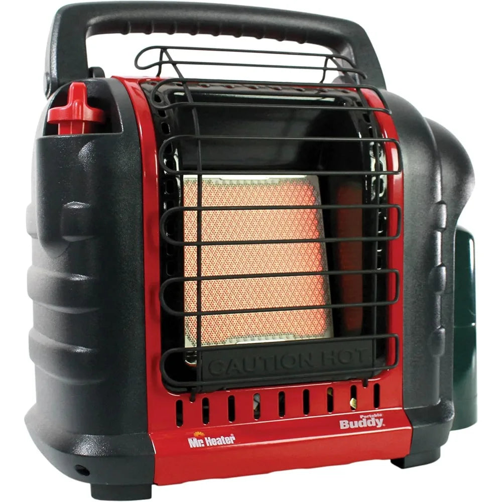 Portable Buddy Heater MH9BX 4,000-9,000 BTU Indoor-Safe Propane Radiant Heater For Campers, Workshops, Job Sites, Patios