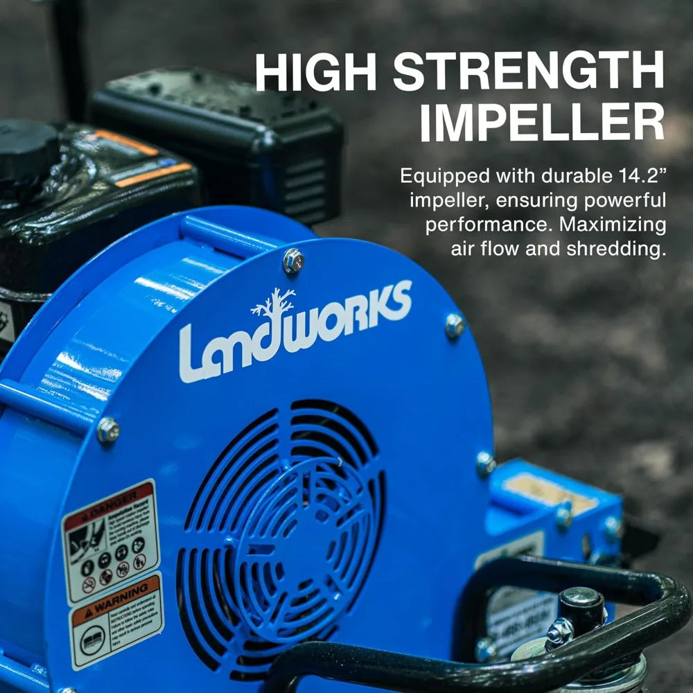 Leaf Blower Wheeled Walk Behind Jet Sweep 7HP 4 Stroke