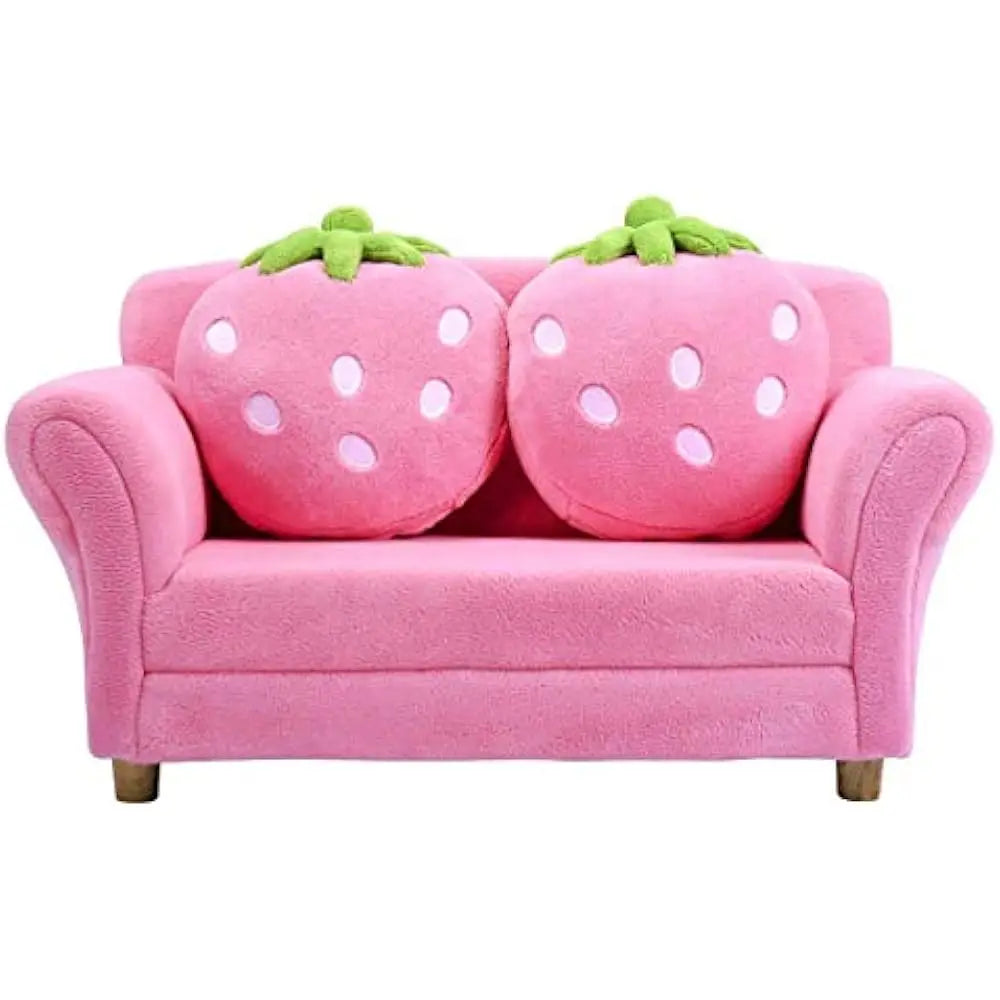 Combination Kids Double Seat Sofa With Soft Pillows