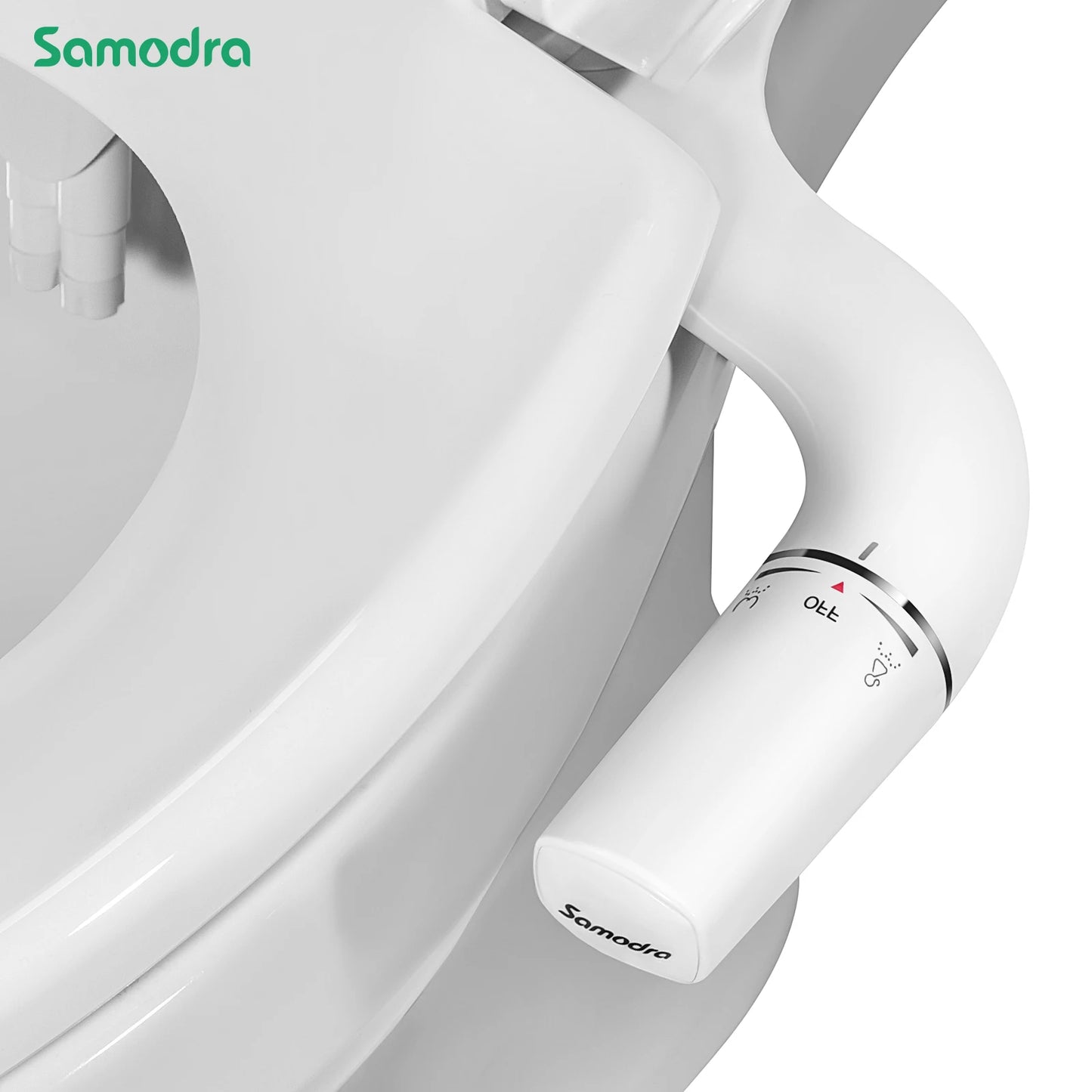 Samodra Right Left Hand Bidet Sprayer Dual Nozzle Hygienic Shower