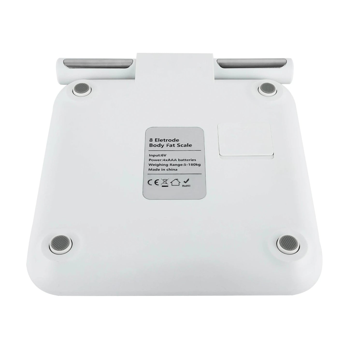 Eight-Electrode Intelligent Body Fat Scale Bluetooth BMI Tracking Portable