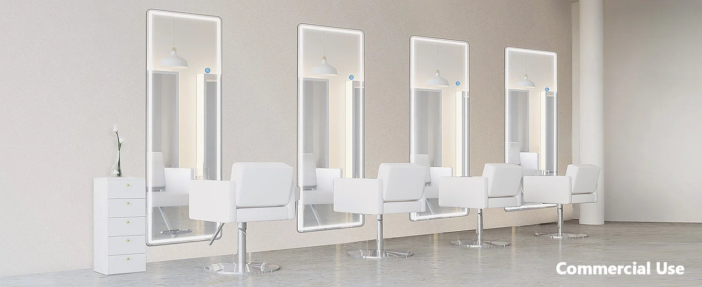 JHK Full Length Mirror with Aluminum Alloy Frame Living Room