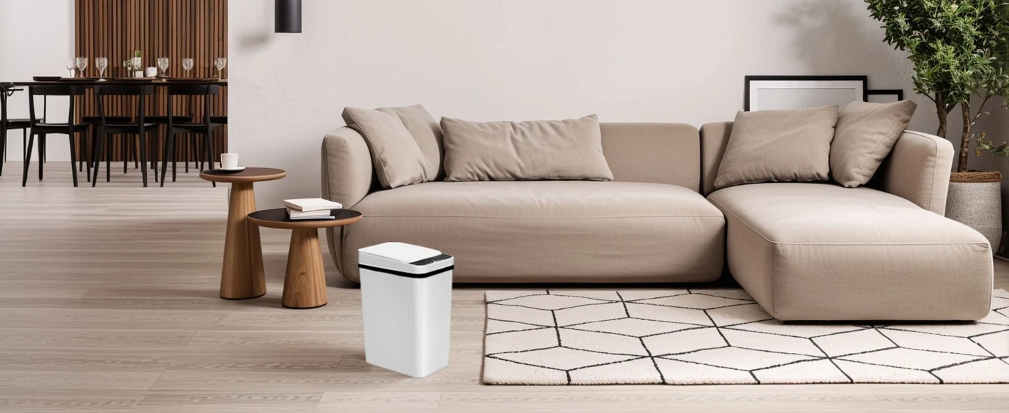 CN Guangdong 2-Pack Touchless Motion Sensor Trash Cans With Lid