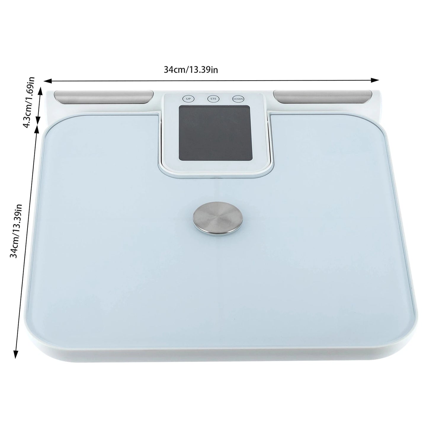 Eight-Electrode Intelligent Body Fat Scale Bluetooth BMI Tracking Portable