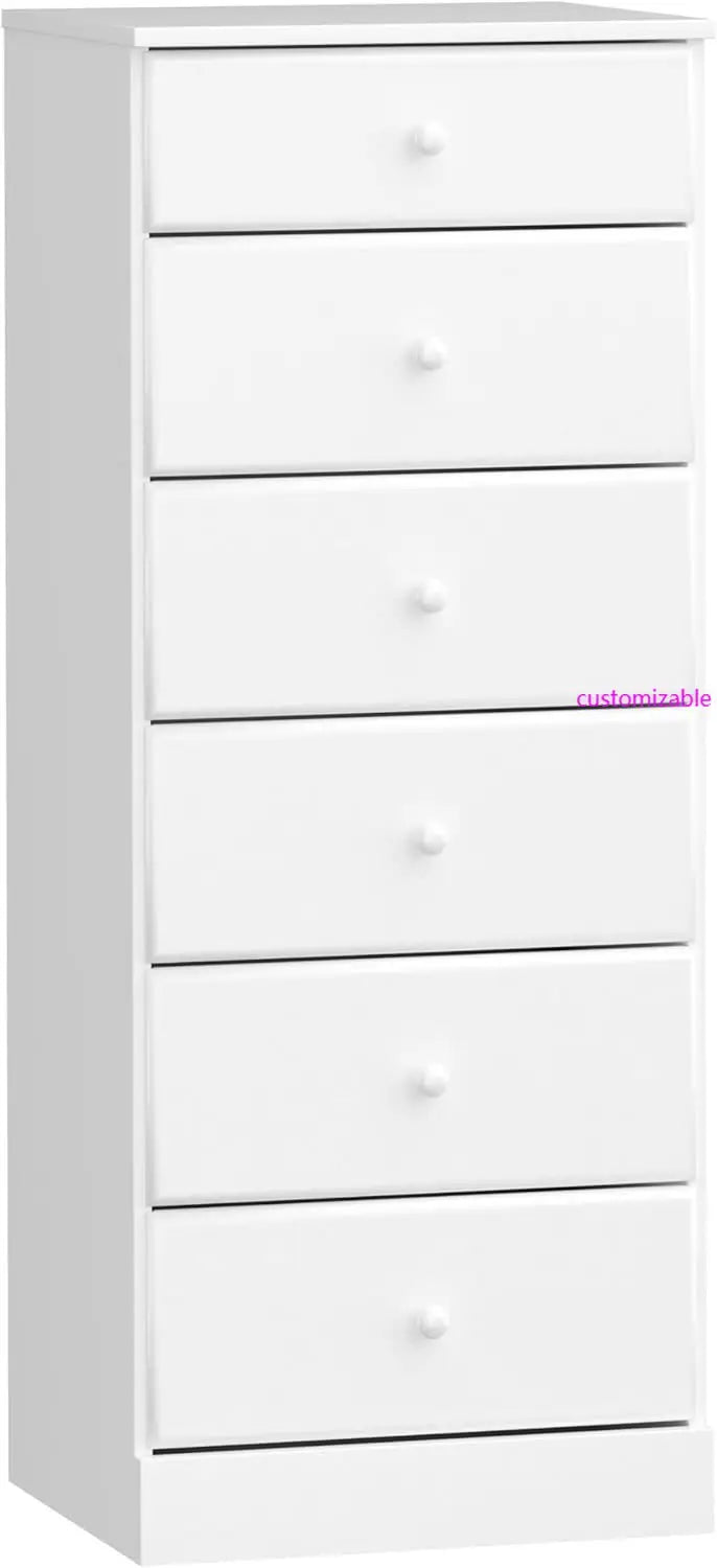 XMSJ Astrid 6 Drawer Dresser For Bedroom Ample Storage