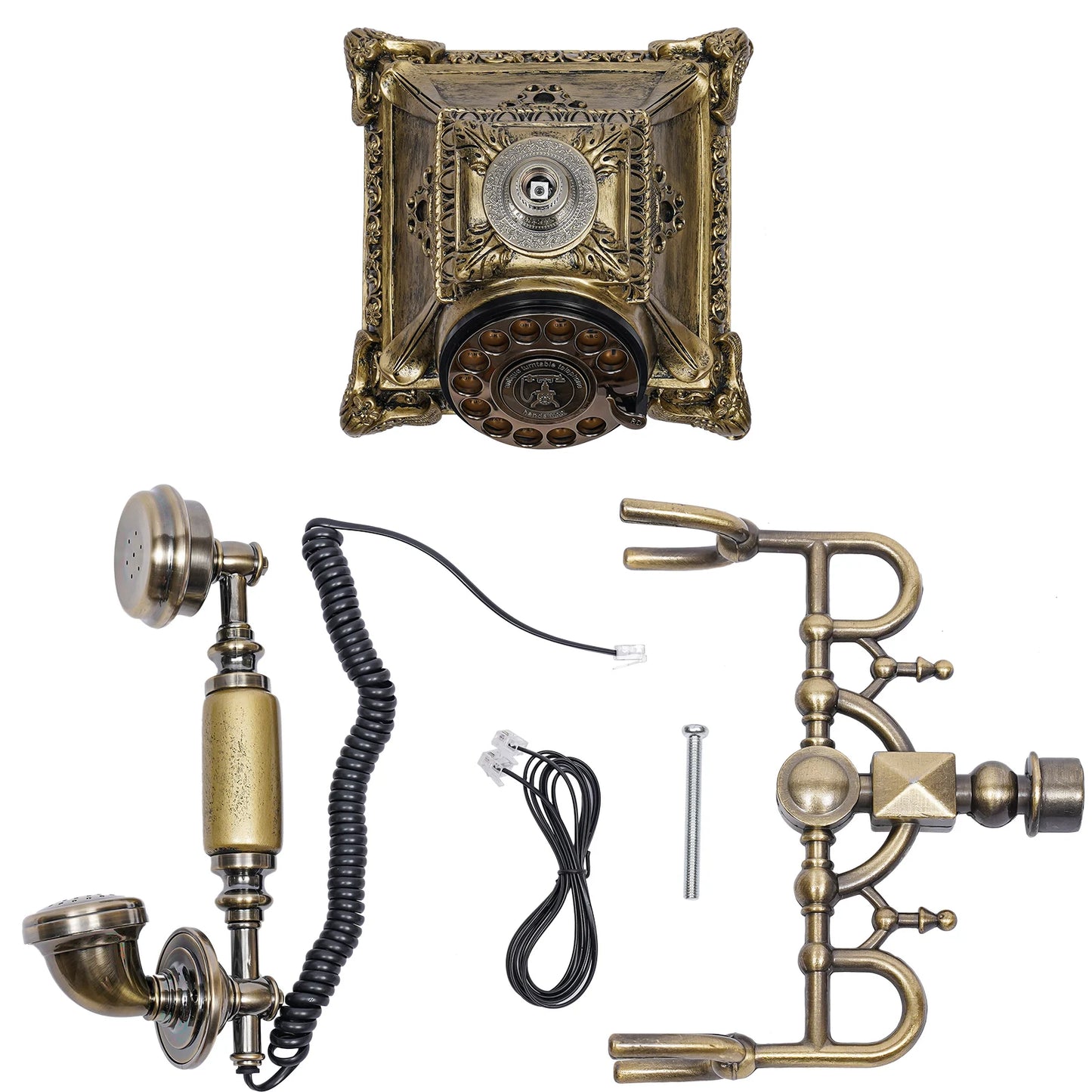 Hign-Concerned Vintage Rotary Phone Redial Landline