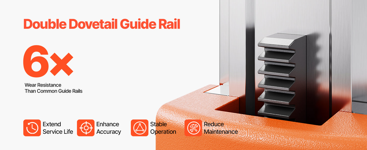 SucceBuy 11PCs Magnetic Drill Motor 1.6 in 1450W Boring Diameter 850RPM Speed 2810 lbf Portable Electric Mag Drill Press