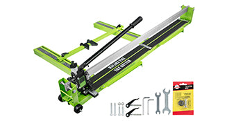 SucceBuy Manual Tile Cutter Infrared Laser Positioning Floor Cutter Push Knife Professional Hand Tool for Cutting Porcelain