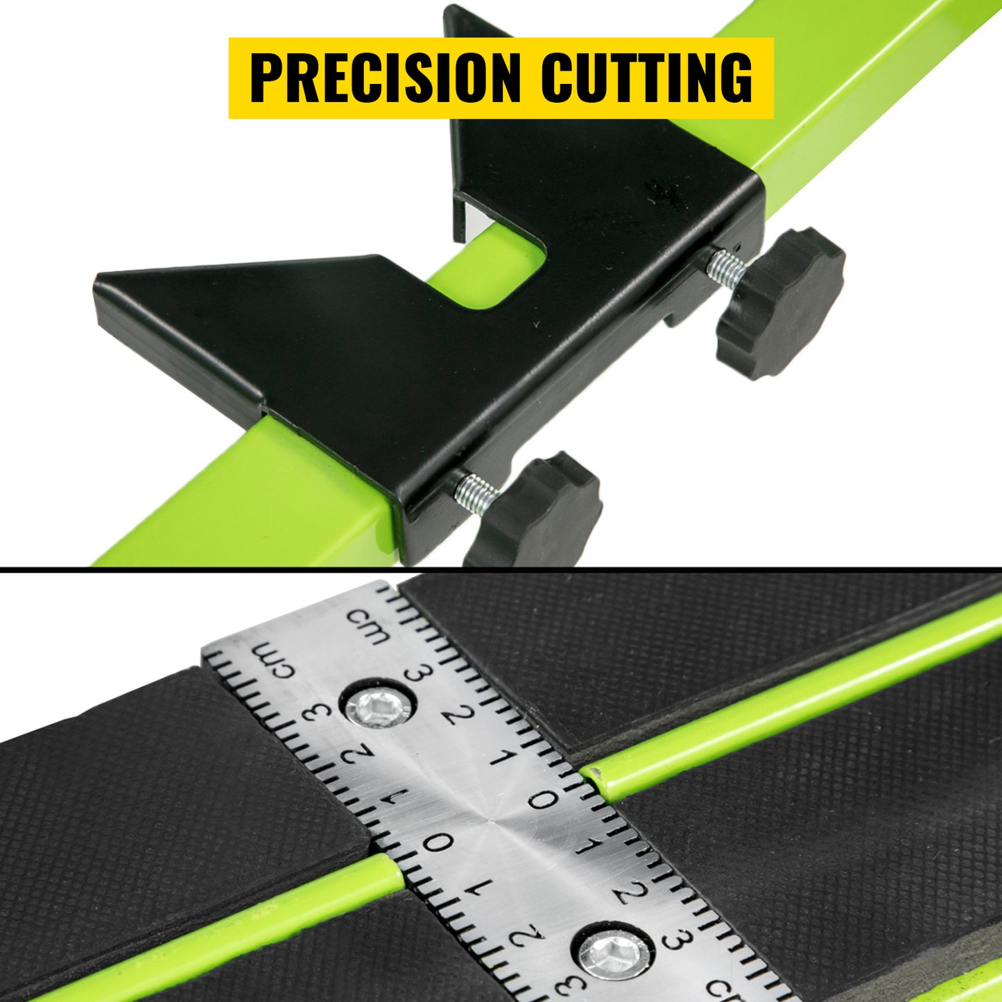 SucceBuy Manual Tile Cutter Infrared Laser Positioning Floor Cutter Push Knife Professional Hand Tool for Cutting Porcelain